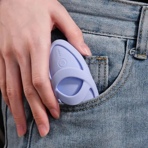 Кліторальний вібратор Svakom Echo 2 Sky Blue - фото 10