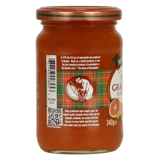 Конфитюр Mackays Розовый грейпфрут 340 г - фото 3