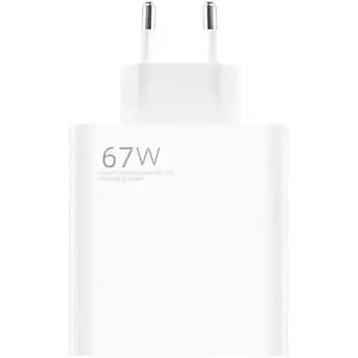 Зарядний пристрій адаптер Xiaomi 67 W 1 порт USB-A (MDY-12-EU) біле - фото 1