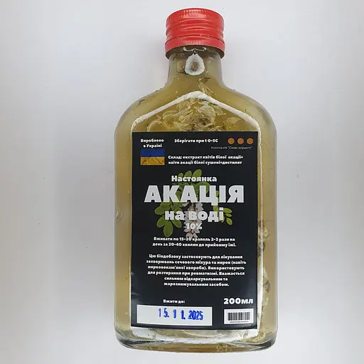 Водная настойка на цветах акации белой 200мл - фото 1