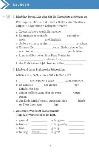 Stress mit Luna und andere Geschichten. Lekture mit Audios online - фото 7