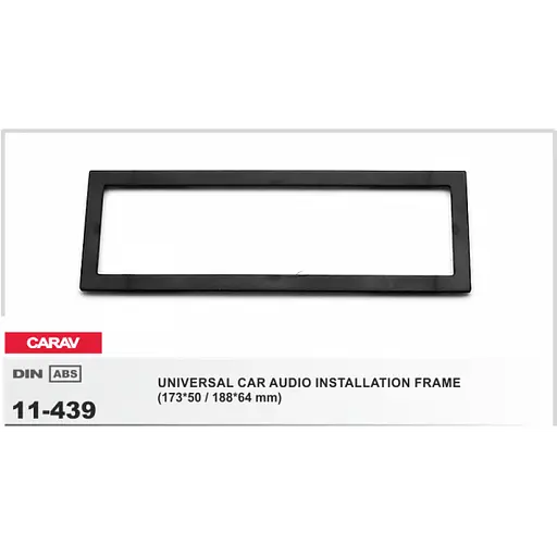 Универсальная переходная рамка 1 DIN Carav 11-439 - фото 4