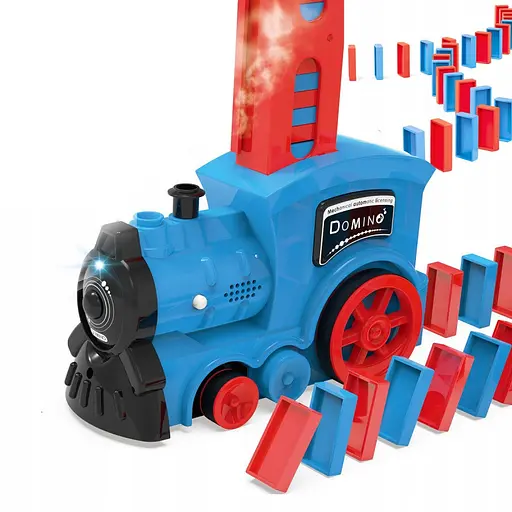 Поезд интерактивный BY-4003ABC (blue) - фото 2