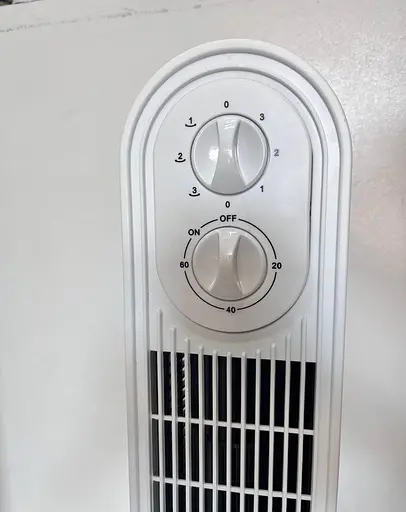 Підлоговий вентилятор від мережі Zepline ZP-138 Вітродуйка 500Вт 3 режими Таймер 60хв Білий/Чорний - фото 4