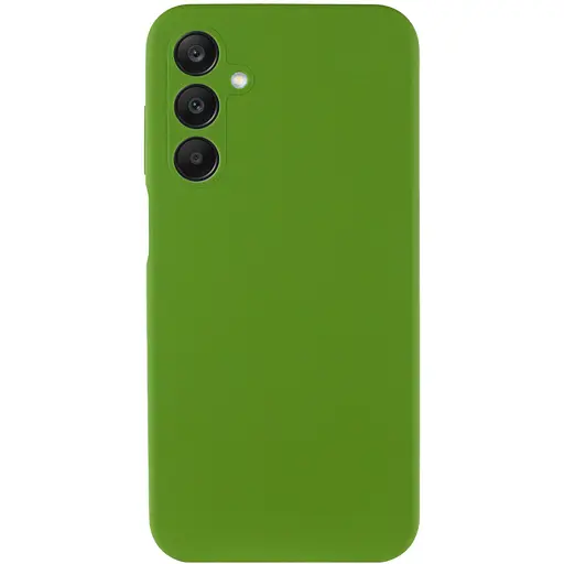 Чехол Lakshmi Silicone Cover Full Camera AA для Samsung Galaxy A14 4G/5G Зеленый/Dark green - фото 2
