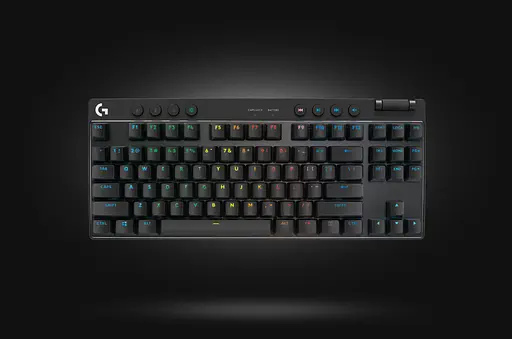 Клавиатура для геймеров Logitech G Pro X TKL LightSpeed с подсветкой черная (920-012136) - фото 2
