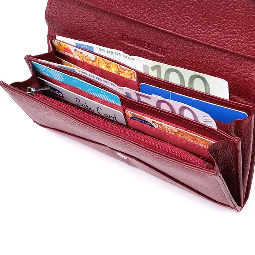 Кожаный женский кошелек ST Leather 19х9.5х2 см acs0028476 - фото 4