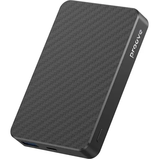 Павербанк Proove Carbon Slim Black 10 000 mAh / 22.5 Вт (PBCS22110001) - фото 3