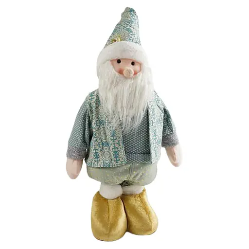 Новогодняя декоративная игрушка C 67889-2 с телескопическими ножками, дедушка мороз - фото 2