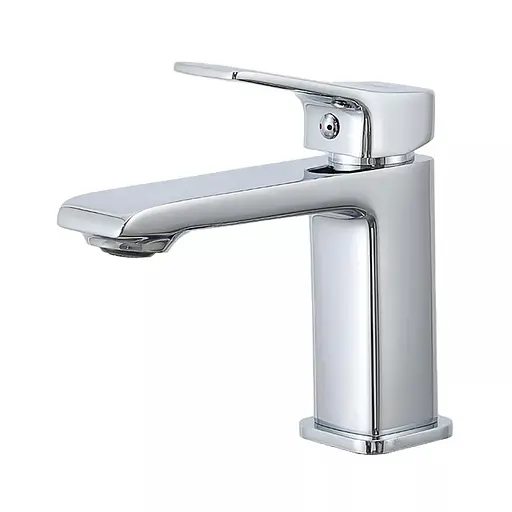 Змішувач для умивальника литий вилив хром Frap F1084 Хром - фото 1