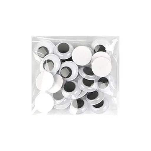 Творческий набор для аппликаций "Глаза" Bambi ЕД-523, 20 мм, 10 грамм, 37 штук - фото 1