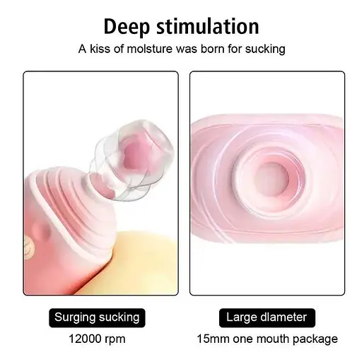 Вакуумный вибратор "Мороженое" Ice Lolly - фото 4