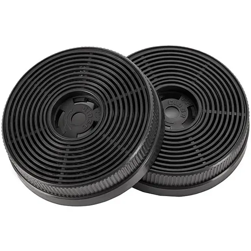 Набір вугільних фільтрів для витяжки Ventolux Garda 60 INOX (700) LED 2S (2 шт.) - фото 1