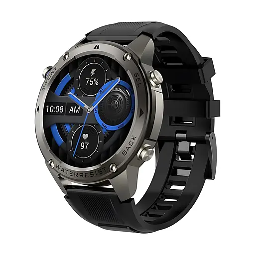 Розумний годинник Lemfo DM56 з вбудованим GPS (Чорний)
