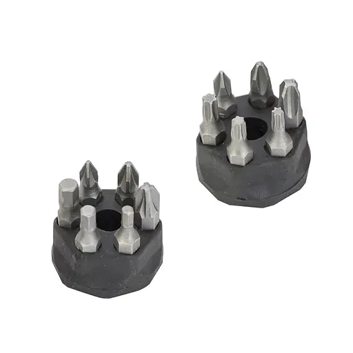 Отвертка Sigma с реверсом + торцевые насадки 1/4" 27шт CrV 4002121 - фото 5