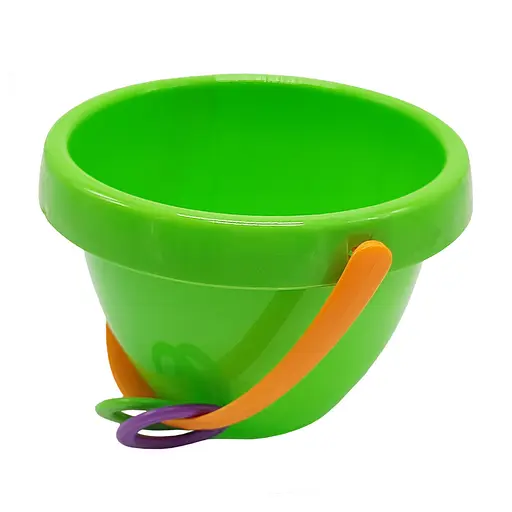 Дитяче іграшкове відерце "Латаття" Colorplast 1081 Світло-зелений - фото 1