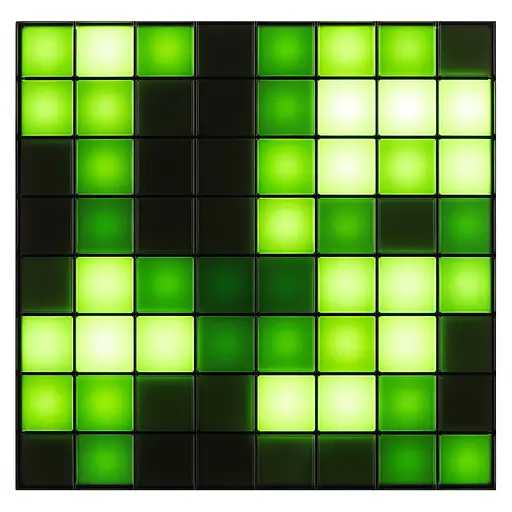 Twinkly Панель Smart LED Twinkly Squares 1 Starter RGB IP20 16х16см USB-C чорний без БЖ - фото 5