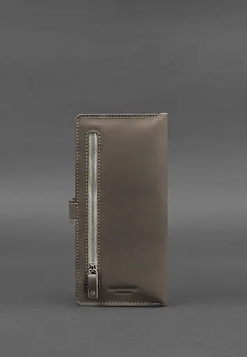 Кожаный тревел-кейс (органайзер для документов) 6.0 темно-бежевый - фото 4