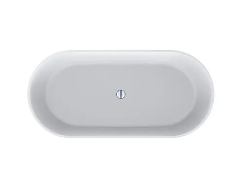 Ванна Mraggo Greenland матовая из литого мрамора 1700x800x625 00312602 Белый матовый - фото 2