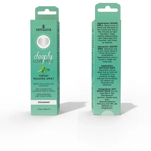 Спрей для мінету Sensuva Deeply Love You Spearmint (29 мл) - фото 4