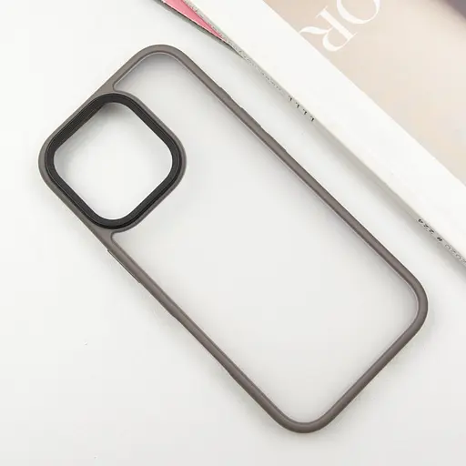 Чохол Epik TPU+PC Metal Buttons для Apple iPhone 16 Pro Max 6.9 Сірий - фото 3