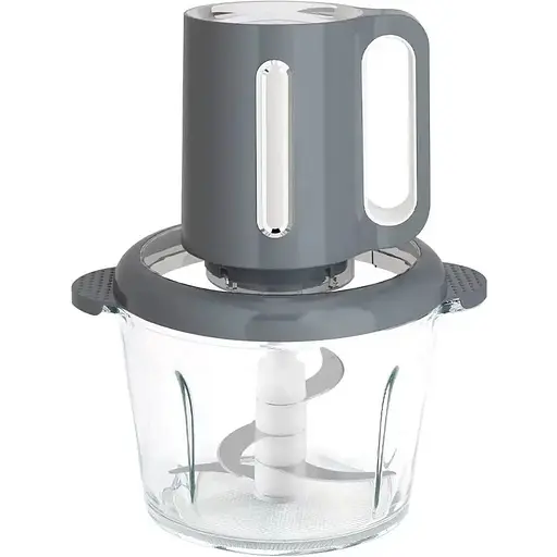 Багатофункціональний блендер подрібнювач Sokany SK-06034 чаша 3л, 800Вт Сірий - фото 1