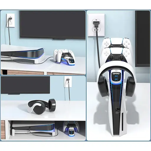 Зарядная станция Oivo IV-P5252 для DualSense PS5 (137095) - фото 9
