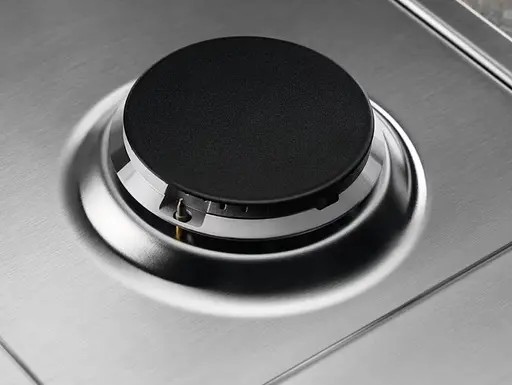 Варильна поверхня газова Electrolux 75 см чавун нержавіюча сталь - фото 3