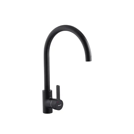 Смеситель для кухни Ibergrif M22118B CV028500 Черный матовый - фото 1