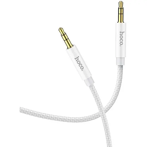 Кабель Hoco AUX audio cable UPA19 аудіо шнур тато тато 1 м сірий - фото 9