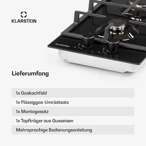 Газова варильна поверхня Klarstein Ignito (10033131) - фото 4