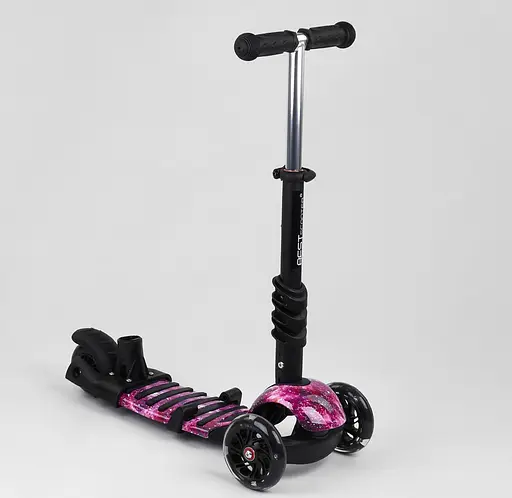 Самокат 5 в 1 Best Scooter 71905 рожевий - фото 3