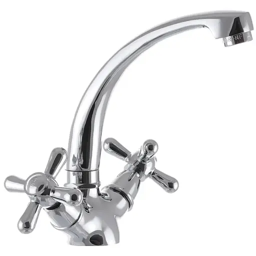 Смеситель для умывальника Champion Dominox 272 гайка CH0023 Хром - фото 1