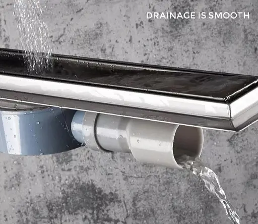 Душевой трап Gappo 70х300 мм, нержавеющая сталь G83007-4 - фото 4