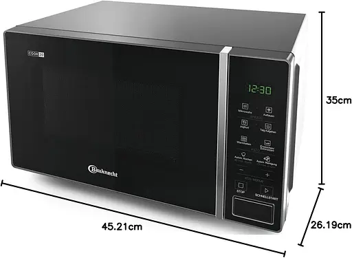 Микроволновая печь Bauknecht MWK 201 B Функция плавления Комбинированный гриль - фото 3