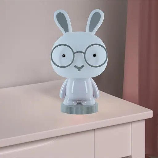 Светильник-ночник Kite LED с аккумулятором Bunny белый (K24-490-1-1) - фото 4