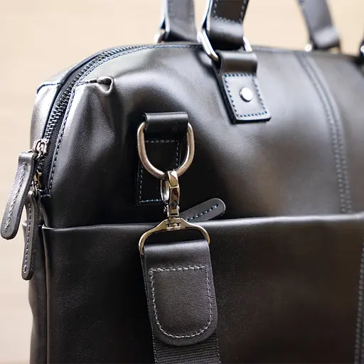 Чоловіча шкіряна сумка для ноутбука SHVIGEL 37х25,5х7,5 см sum0012566 - фото 10