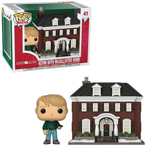 Коллекционная фигурка Funko Pop Один дома Кевин с домом Home Alone Kevin with Home 15 см HA KH 41 - фото 1