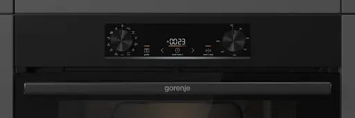 Духова шафа Gorenje електрична, 77л, A, дисплей, IconLed, піроліз, чорний - фото 6