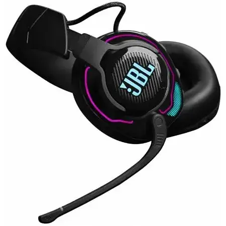 Наушники с микрофоном JBL Quantum 910 Black (JBLQ910WLBLK) - фото 2