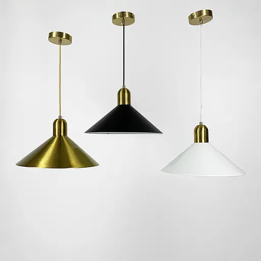 Підвіс Forli із латунним металевим плафоном 35х20 см Line.F MJ 174-350 AB - фото 4