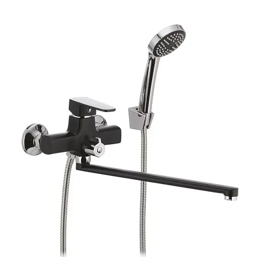 Смеситель для ванны Mixxus Missouri 006 black MI0603 Черный матовый - фото 1