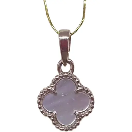 Золота підвіска Платон Конюшина з перламутром. 1П125/68Б