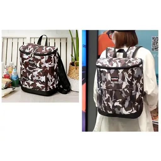 Термосумка рюкзак холодильник Sanne GP 4334 13 літрів 28 x 15 x 33 см - фото 4