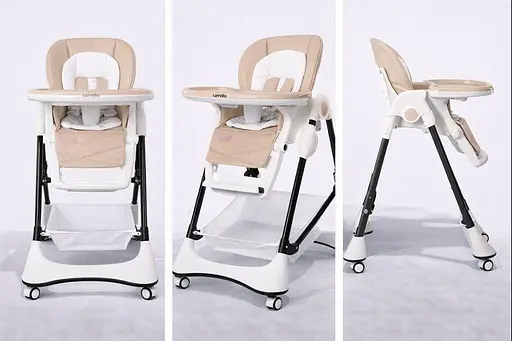 Стульчик для кормления CARRELLO Stella CRL-9503 Light Beige /1/ MOQ - фото 2