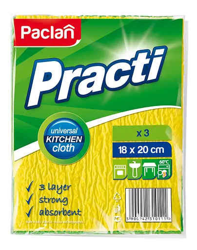 Ганчірка Paclan Practi Maxi, 3 шт. - фото 1