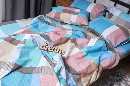 Комплект постільної білизни Moon&Star Бязь Gold Люкс Burlap Дитячий 110x140 см наволочки 2x50x70 см - фото 6