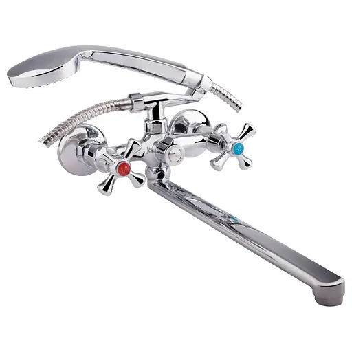 Смеситель для ванны Lidz (CRM)-30 21 140 00 Хром - фото 1