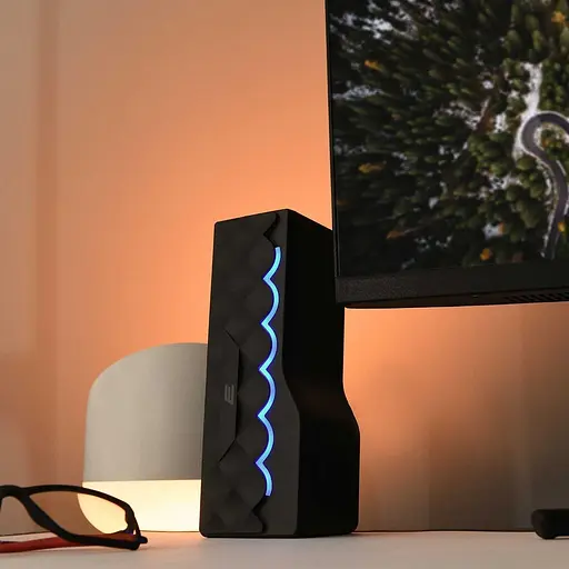 Акустическая система 2E 2.0 PCS232 RGB Matrix USB Black (2E-PCS232BK) - фото 9