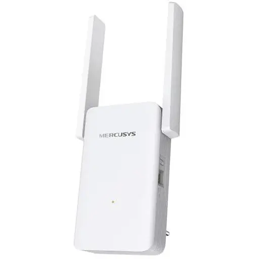 Wi-Fi повторювач Mercusys ME70X, White, Wi-Fi 6, 2.4GHz (до 574 Мбіт/с) / 5GHz (до 1201 Мбіт/с), 1xGLan, 2 зовнішні антени